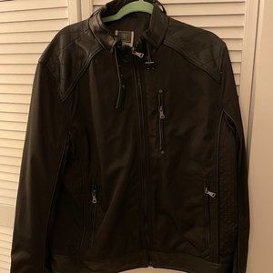 Faux Leather Jacket